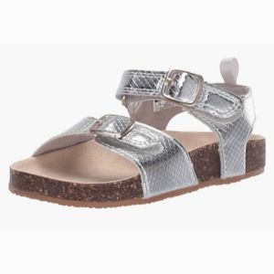 OshKosh B'Gosh Unisex-Child Skye Girl's Faux Buckle Sandal